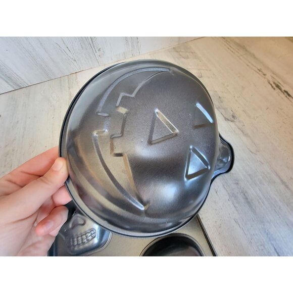 Baking mold pumpkin skull head kitchen accessory set home - Picture 8 of 8